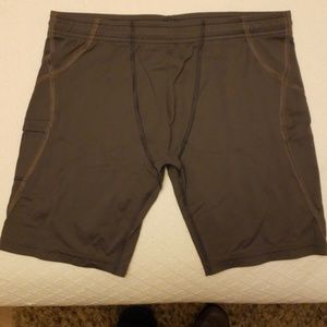 Mens Tommie Copper drawstring compression shorts